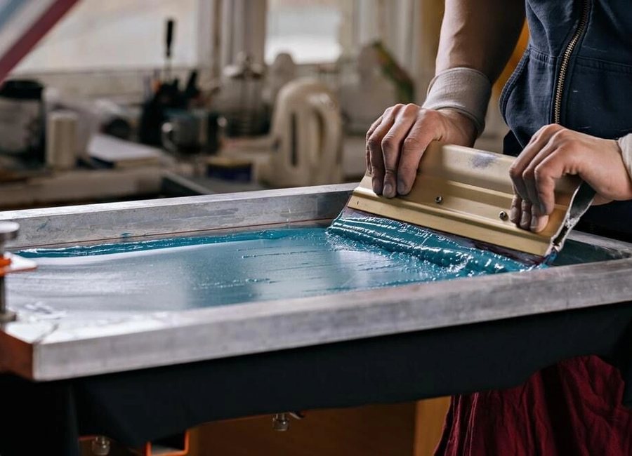 Screen Printing example